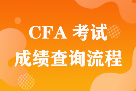 CFA成绩查询四大流程